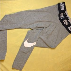 Nike logo leggings